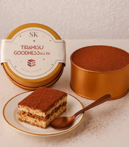Tiramisu Goodness In a Tin